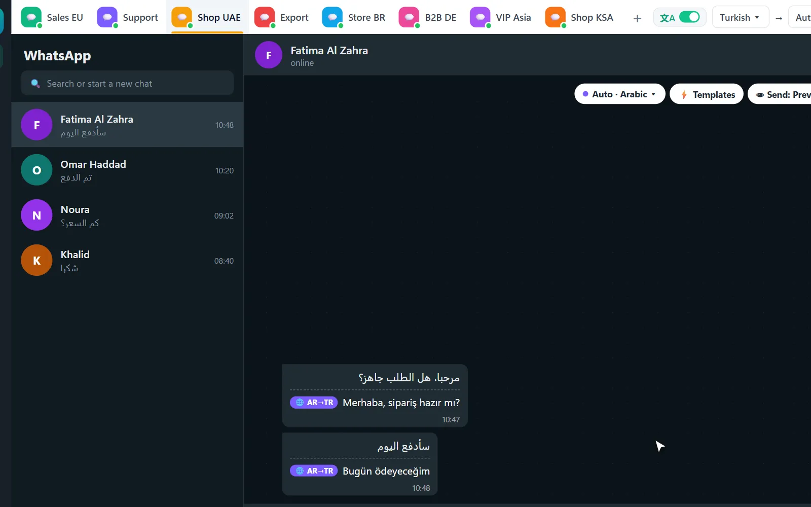 WhatsApp hesaplarınızı ekleyin
